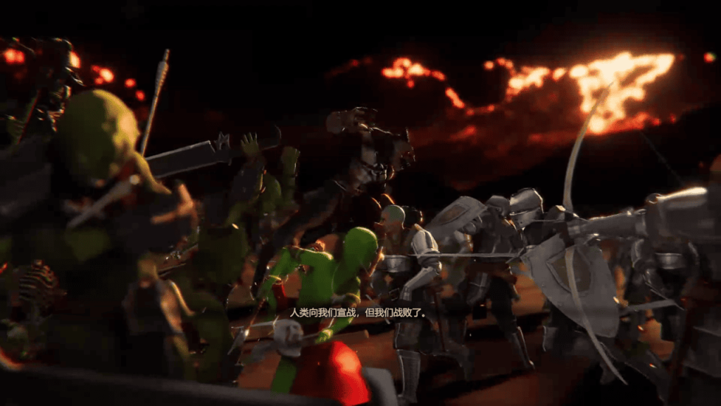 《Last Evil》开场有个简单的世界观带入感