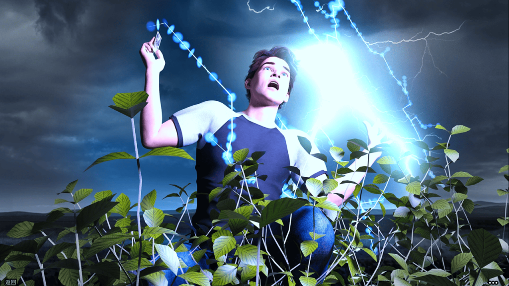 遭受电击意外后，主角失去了所有记忆